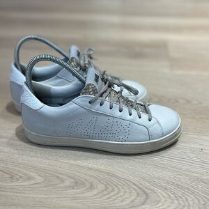 P448 X You Can Surf Later Low Top White Leather Sneakers
Women's Size 38 - Italy